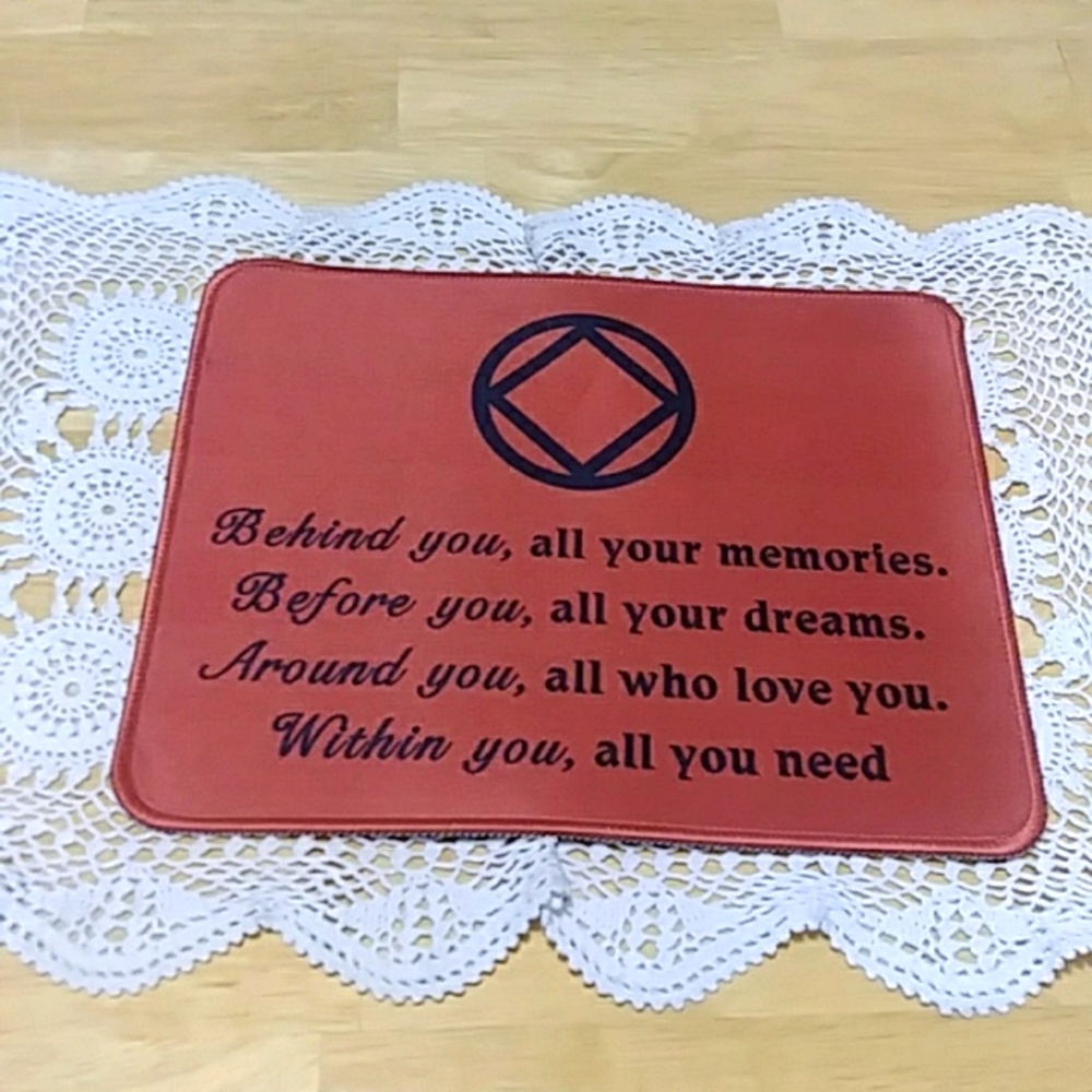 Positive vibes mouse pad, inspirational reminders